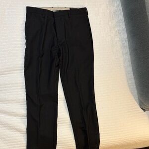 2/$20! Banana Republic Slim Charcoal Gray Wool Dress Pants (33in x 32in)